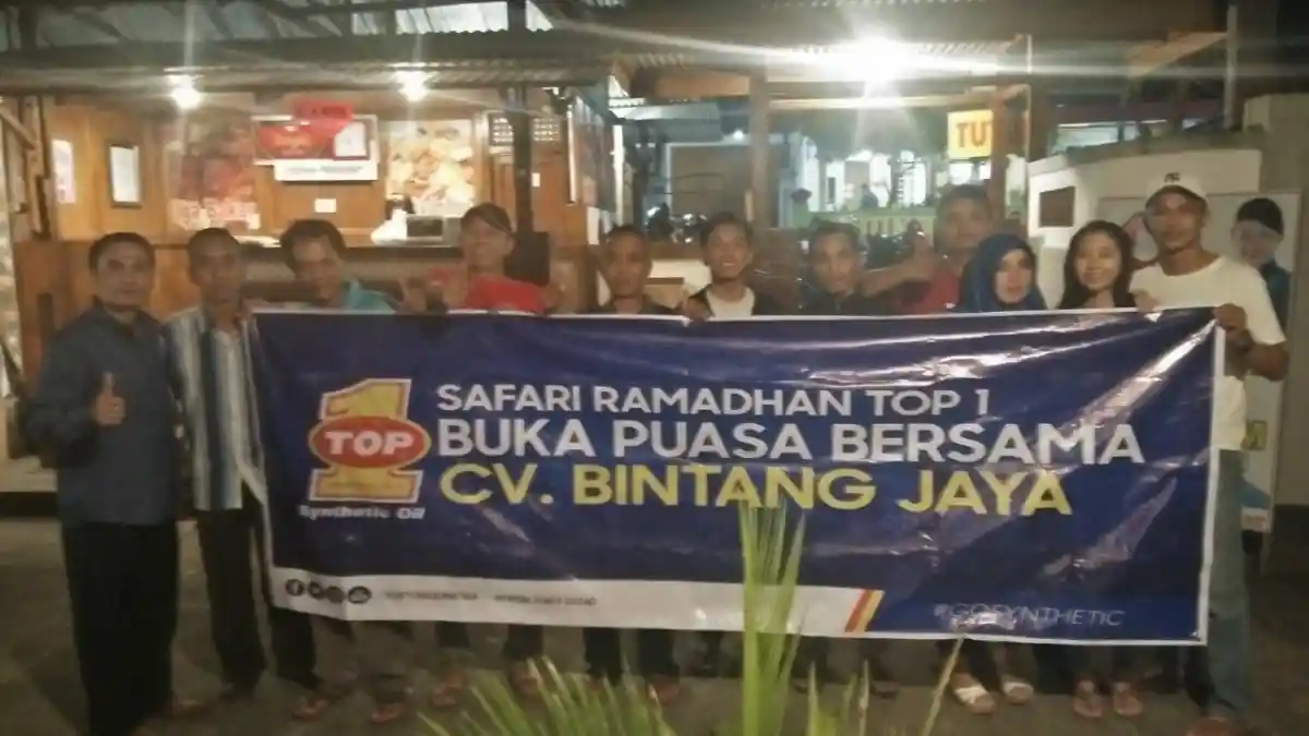 Berita - Seru, Oli TOP 1 Buka Puasa Bersama Berbagai Bengkel di Belasan Kota