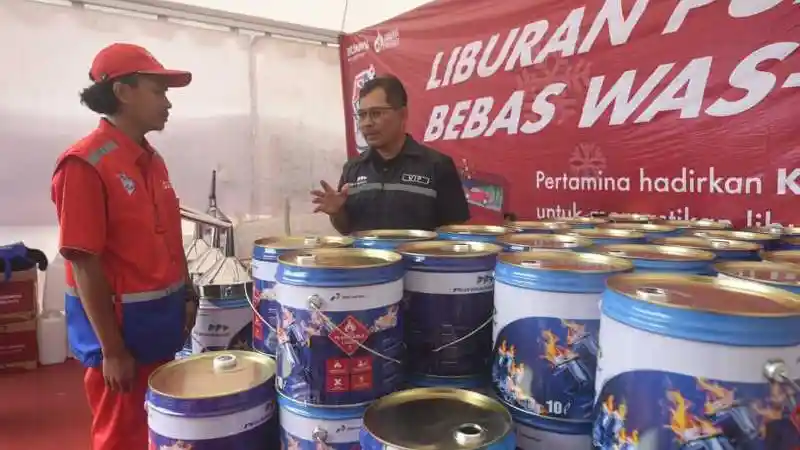 Foto - Pertamina Janjikan Ketersedian BBM Jelang Libur Natal Dan Tahun Baru