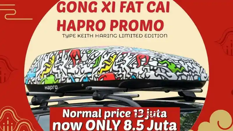 Berita - Promo Imlek, Aksesoris Roof Box Jadi Hanya RP 8 Jutaan!