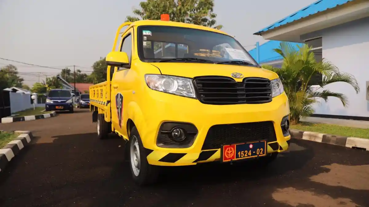 Pikap - Penampakan Esemka Bima yang Bertugas di TNI AU