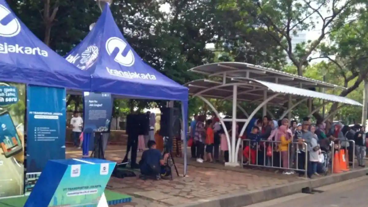 Foto - Mau Jajal Bus Listrik? Ketahui Lokasi Shelternya