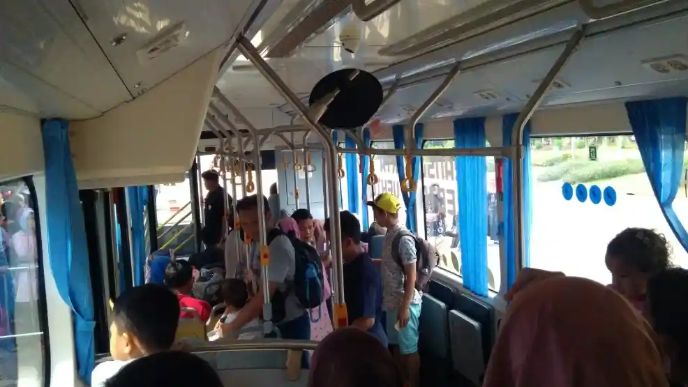 Foto - Mau Jajal Bus Listrik? Ketahui Lokasi Shelternya