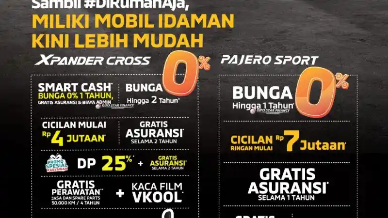 Foto - Heboh Promo Mitsubishi Xpander Cross dan Pajero Sport Bulan ini