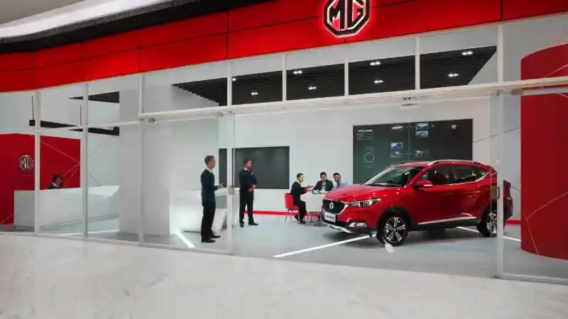 Foto - Showroom Digital MG, Sebuah Gambaran Showroom Masa Depan