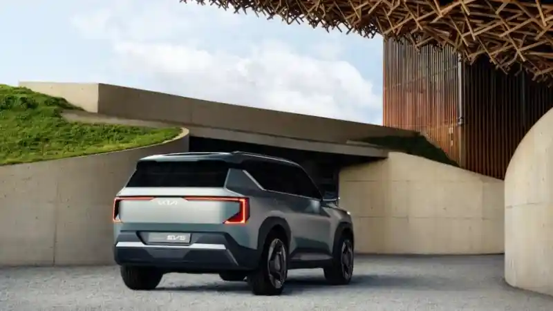 Foto - Kia Resmi Memperkenalkan Konsep EV5, Sebuah SUV dengan Desain Modern