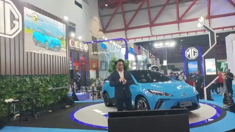Foto - Perdana Tampil di PEVS 2023, MG Bawa Ragam Model Kendaraan Listrik