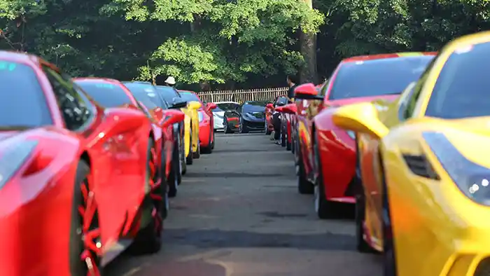 Foto - Touring Supercar Ferrari Terbanyak di Indonesia