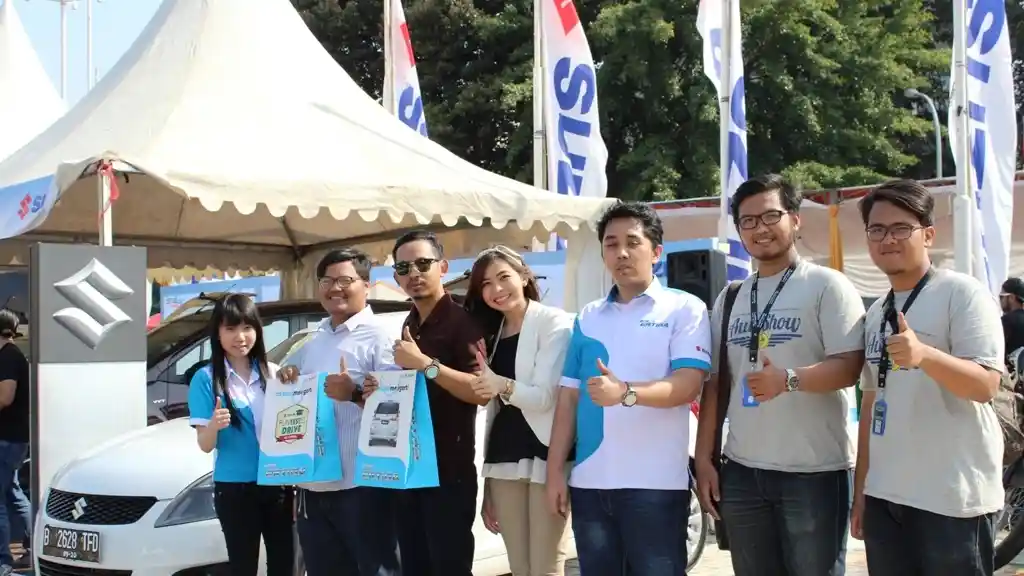 Foto - Aksi Suzuki Di TMED Auto Show 2015