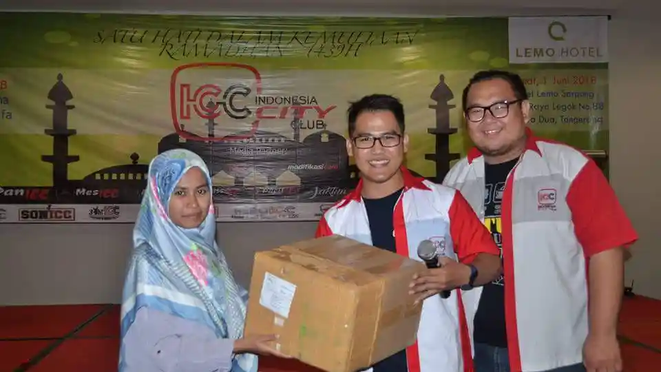 Foto - Indonesia City Club Berharap Berkah Dari Kegiatan ini