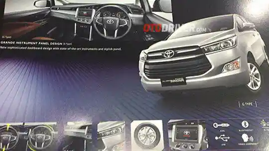 Foto - STOP PRESS: Ini Dia Fitur Resmi All New Kijang Innova 2016 Tiap Varian, Plus Brosurnya