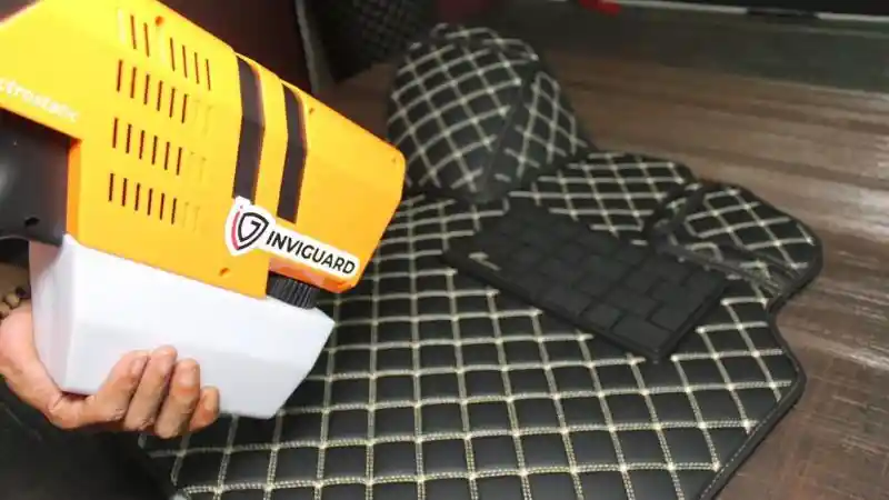 Foto - New Normal Dengan Lakukan Coating Disinfektan Karpet Premium.