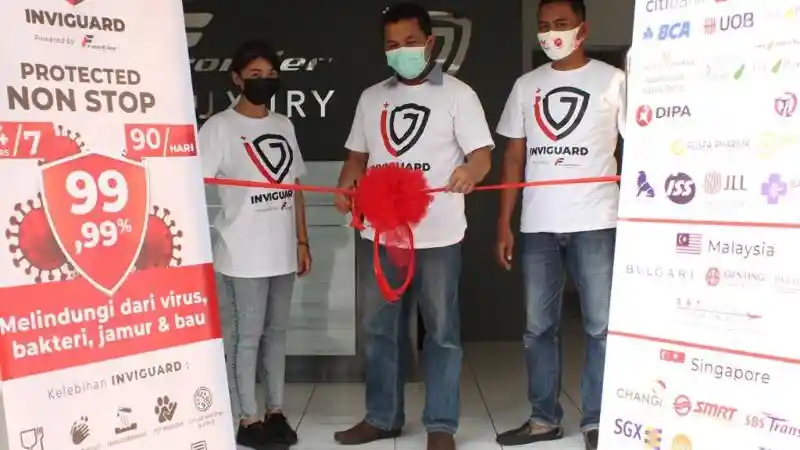 Foto - New Normal Dengan Lakukan Coating Disinfektan Karpet Premium.