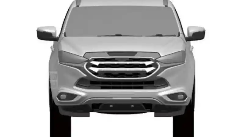 Foto - Gambar Generasi Penerus MU-X Bocor. Ini Penampakannya.