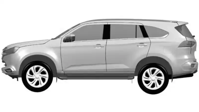 Foto - Gambar Generasi Penerus MU-X Bocor. Ini Penampakannya.