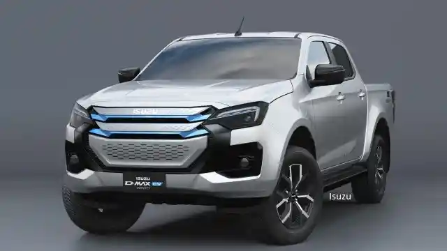 Foto - GIIAS 2024: Isuzu Boyong Elf Dan D-Max Listrik 