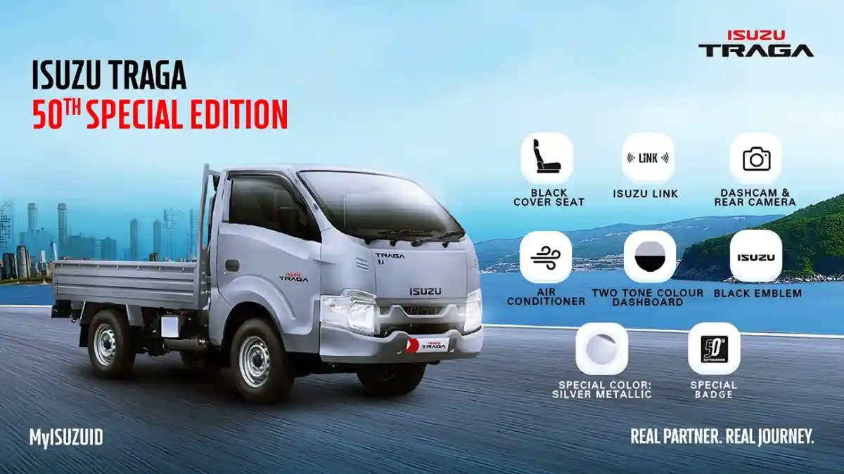 Pikap - Perayaan Setengah Abad, Isuzu Luncurkan Traga Edisi Khusus