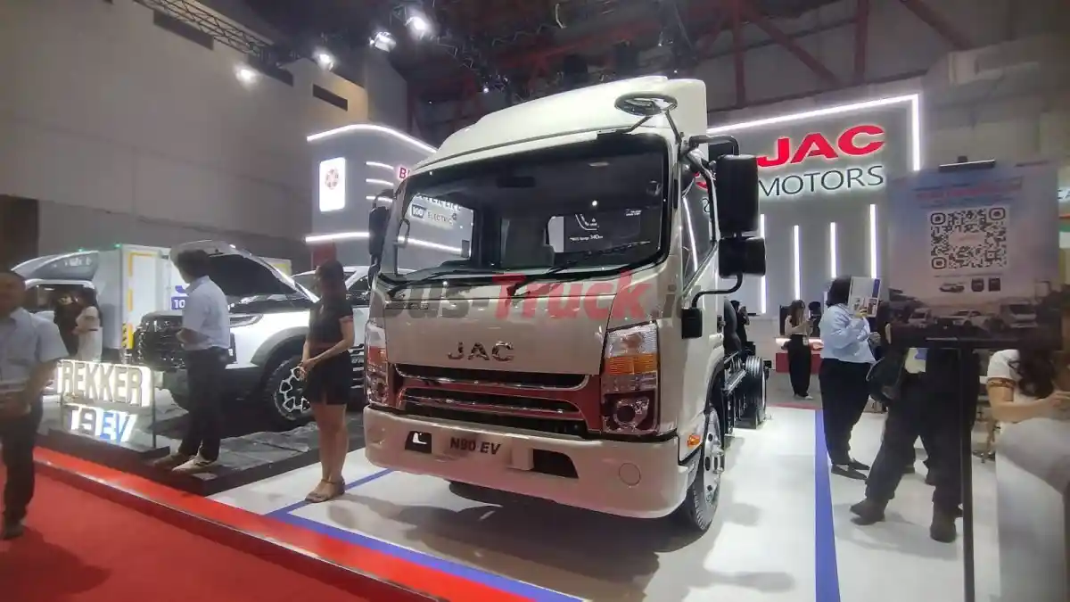 Foto - Beberapa Pilihan Menarik Mobil Komersial EV Di GIICOMVEC 2026