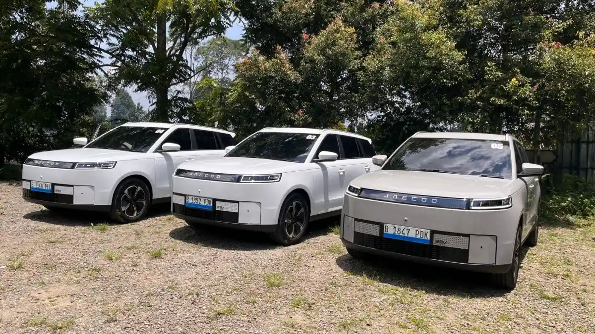 Foto - Harga Rp 450 Jutaan, Jaecoo J5 EV Sudah Dipesan 300 Unit