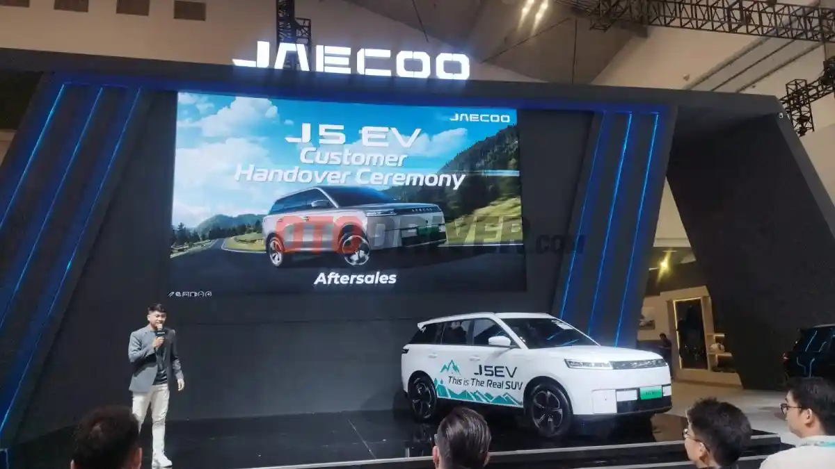 Foto - Pesanan Tembus 6.000 Unit, Jaecoo J5 Lakukan Handover