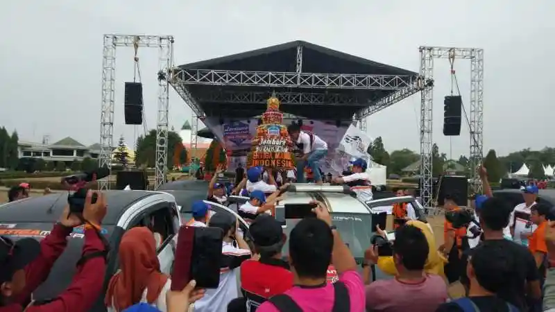 Foto - Gegap Gempita Jambore Suzuki Club 2019 di Jakarta 