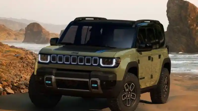 Foto - Sebelum Wrangler EV, Jeep Bakal Luncurkan Tiga Mobil Listrik Ini
