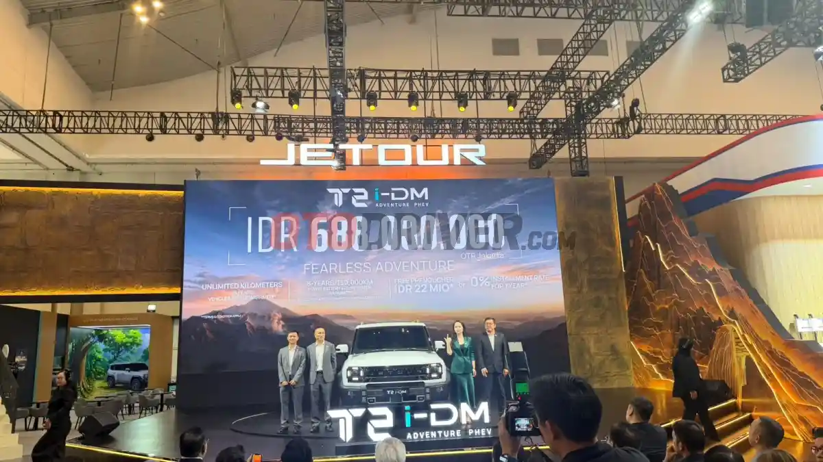Foto - Jetour T2 i-DM Debut di GIIAS 2026, SUV Plug-in Hybrid Dijual Rp 688 Juta