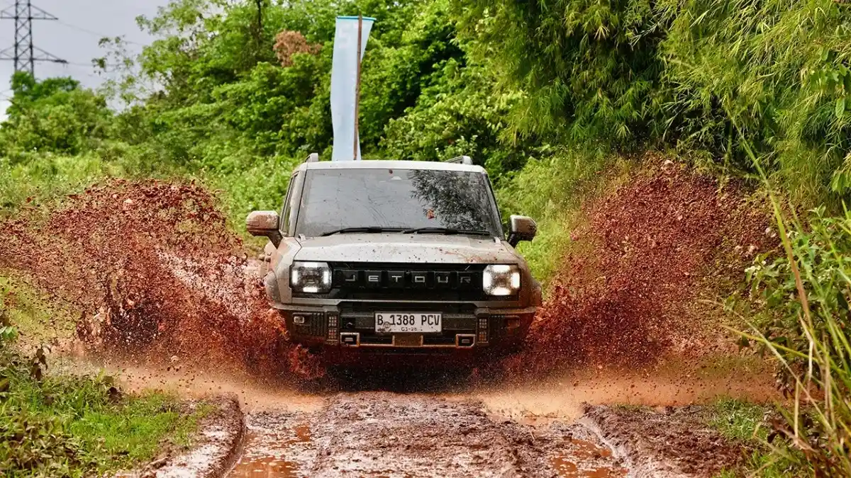 Foto - Plus-Minus Jetour T2 Ketika Digunakan Offroad