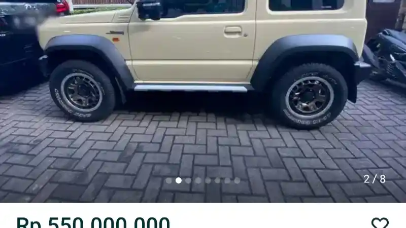 Foto - Tak Mau Inden? Siapkan RP 500 Jutaan Untuk Tebus Jimny Bekas 