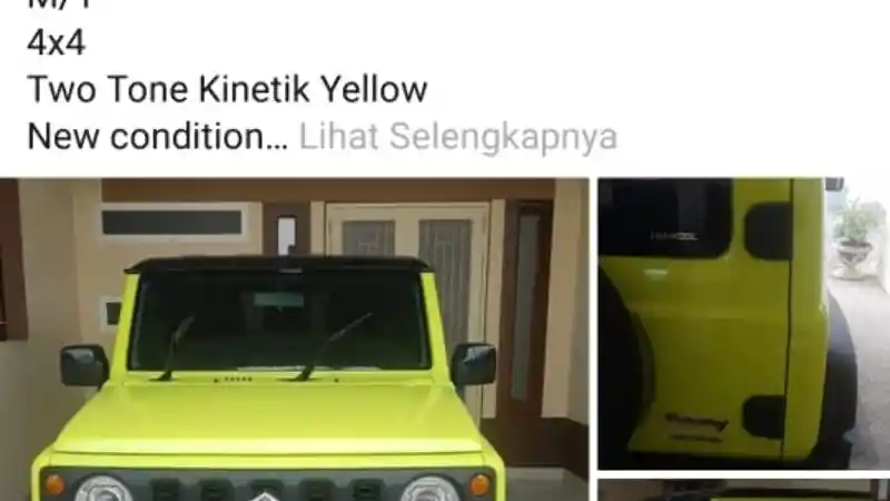 Foto - Harga All New Jimny Bergerak Liar
