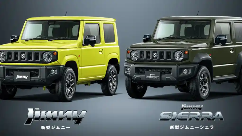 Foto - Apa Perbedaan Suzuki Jimny dengan Sierra Model Baru?