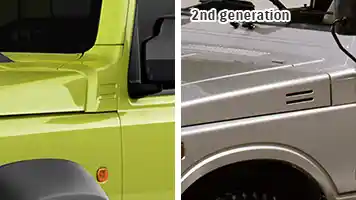 Foto - Beberapa Desain Lawas Dipertahankan di Suzuki Jimny Generasi Terbaru