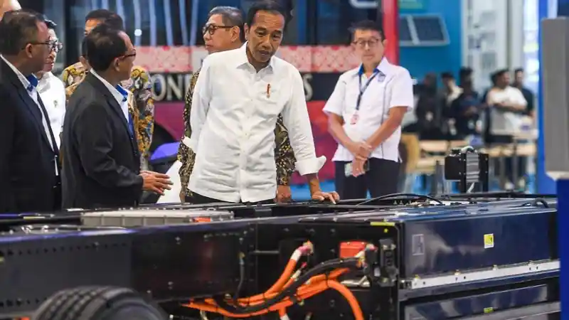 Mobil Listrik - Jokowi Optimis Indonesia Punya Ekosistem Sendiri Untuk Kendaraan Listrik