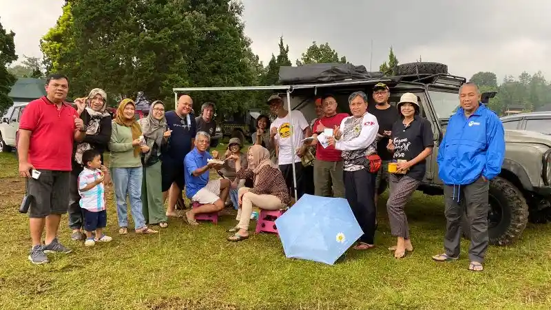 Foto - Kagama 4x4 Adventure, Ulang Tahun Pertama Dirayakan Dengan Kemping, Off-road dan Charity