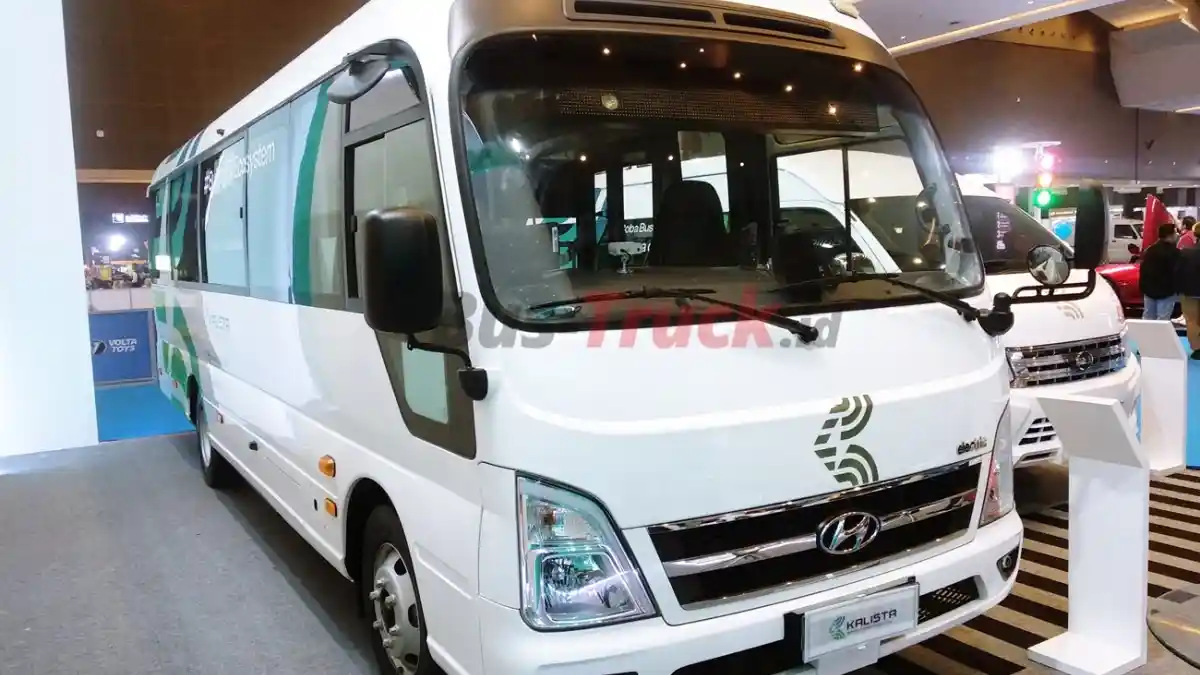 Foto - Kalista Tes Truk Listrik Heavy Duty Di Jalur Normal