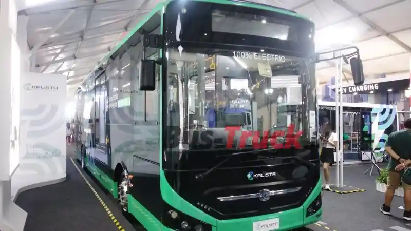 Foto - Kalista Rilis 60 Bus Listrik Higer Di Medan