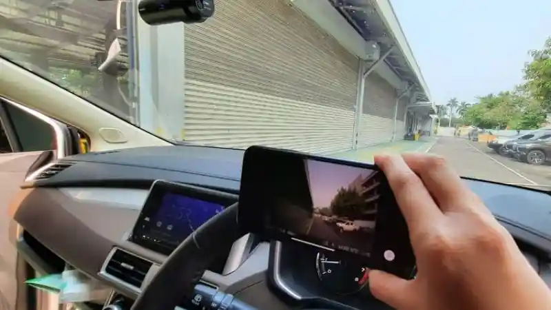 Foto - Tingkatkan Kenyamanan dan Keamanan, Mitsubishi Tawarkan Kamera Dasbor