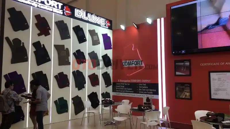 Foto - Diskon di GIIAS 2018: Berbagai Karpet Mobil Harga Spesial