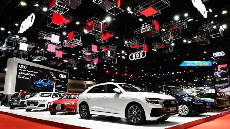 Foto - Pameran Mobil Di Thailand Ini Juga Terkena Dampak Virus Corona