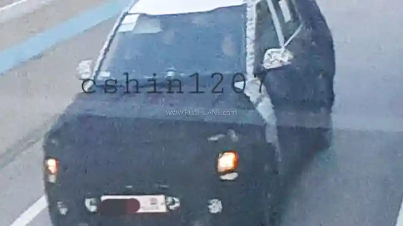 Foto - Kia Carens Facelift Muncul Di India