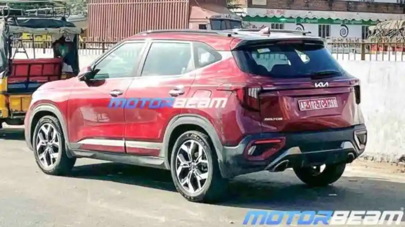 Foto - SPY SHOT: Kia Seltos Facelift Tanpa Jubah Kamuflase