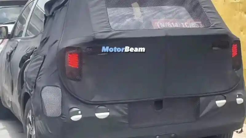 Foto - SPY SHOT: Kia Sonet Facelift