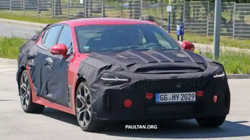 Berita - SPY SHOT: Kia Stinger Facelift