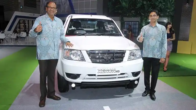 Foto - Tata Motors : Inilah Penampilan Perdana Pick Up Xenon HD dan Super Ace HT DLS