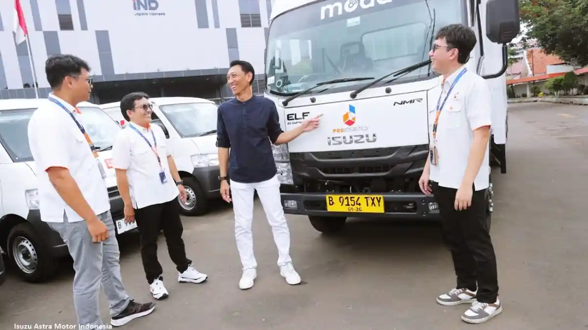 Foto - Ini Strategi Isuzu Jadi Primadona Di Sektor Logistik Nasional