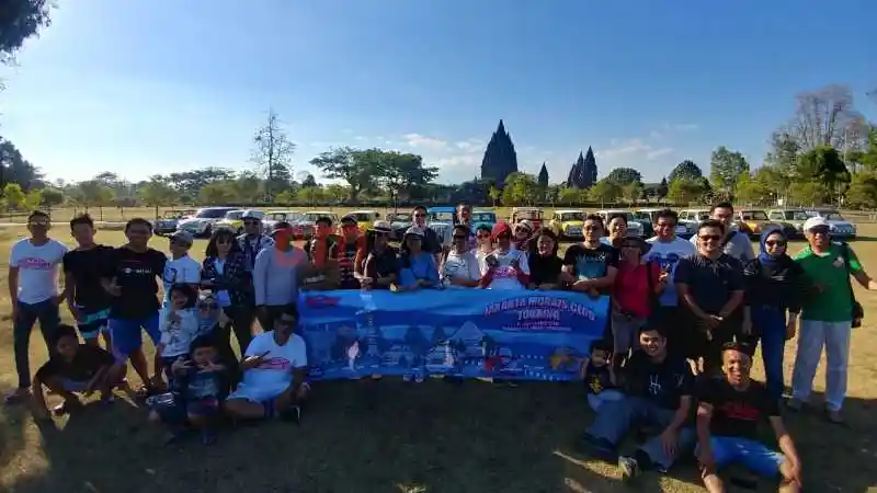 Foto - Jakarta Morris Club Touring Tahunan Penuh Jiwa Nasionalisme