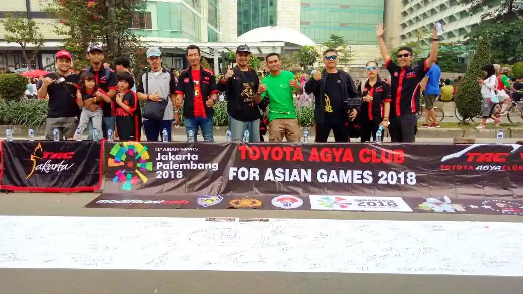 Foto - Luar Biasa, Ini Cara Toyota Agya Club Dukung Asian Games 2018 