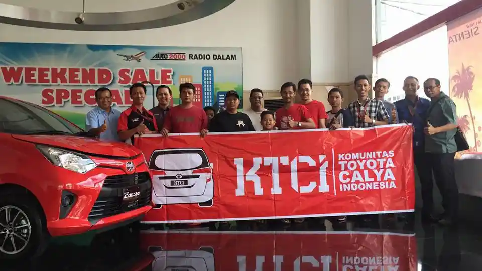 Foto - Komunitas Toyota Calya Indonesia Bangga Jadi Club Binaan Toyota Indonesia
