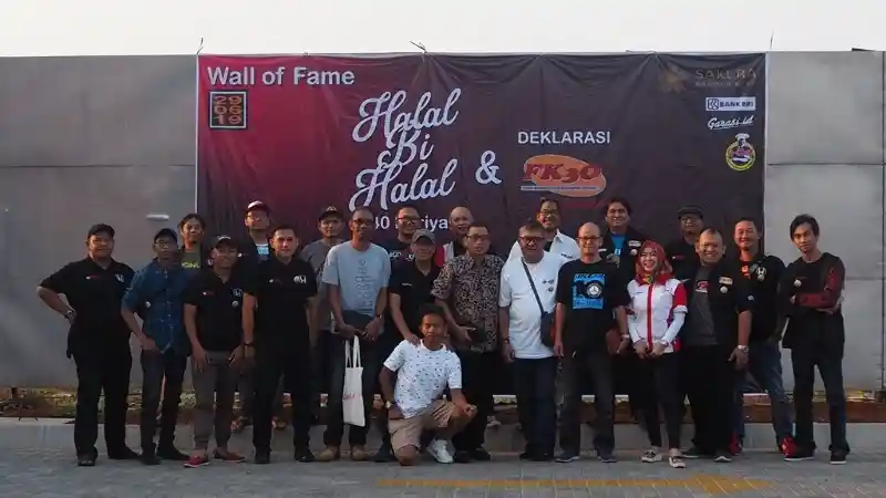 Foto - Presiden dan Gubernur FK3O Hadiri Halal Bihalal Seru