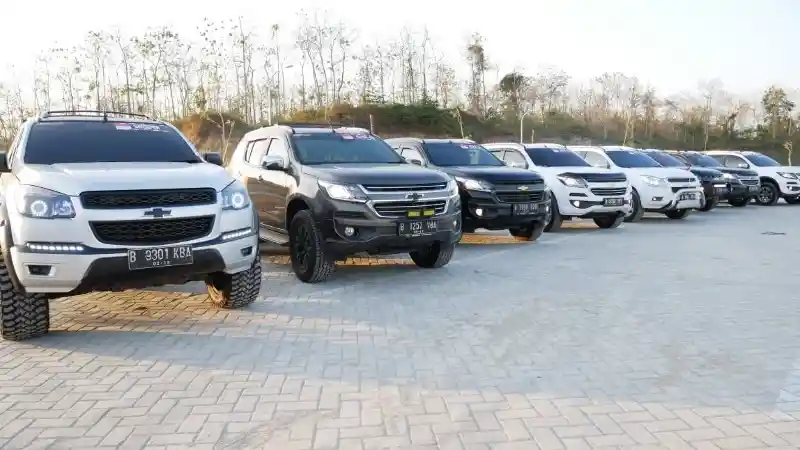 Foto - Komunitas Chevrolet Trailblazer Eksplorasi Lintas Jawa Ribuan Kilometer