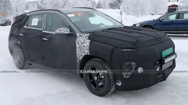 Foto - Generasi Mendatang Hyundai Kona, Hadir Tanpa Versi Full Elektrik